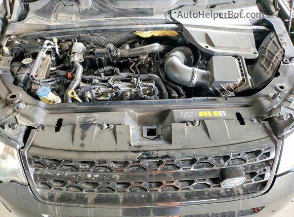 SALCP2FX9KH808305 2019 LAND ROVER DISCOVERY Black VIN კოდის სტიკერის ხედი