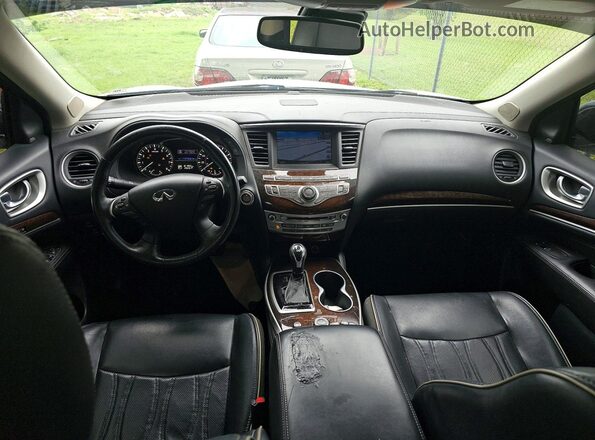 5N1DL0MMXJC513340 2018 INFINITI QX60 Серебряный Вид задних сидений