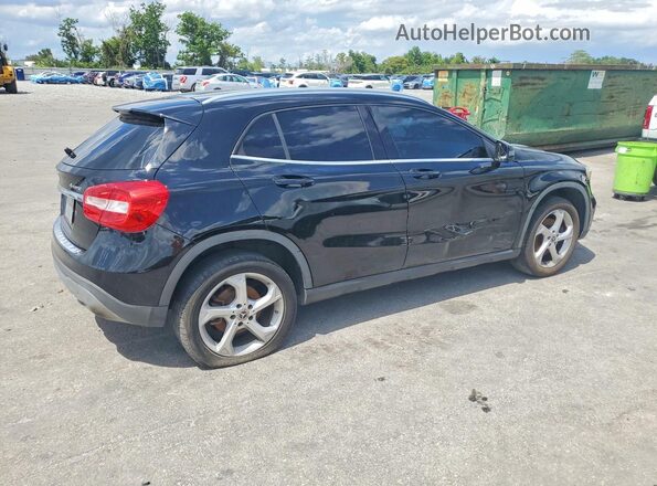 WDCTG4GB4KJ585373 2019 MERCEDES-BENZ GLA Черный Передняя правая четверть