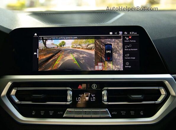 WBS43AZ05PCM35860 2023 BMW M4 Black Widok deski rozdzielczej