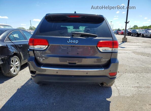 1C4RJFBGXGC495253 2016 JEEP GRAND Gray Widok wnętrza z przodu