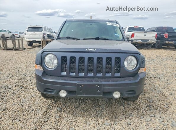 1C4NJPBA7GD528008 2016 JEEP PATRIOT Gray Rear view