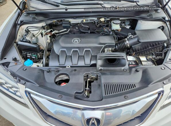 5J8TB4H33JL026445 2018 ACURA RDX Белый Вид подкапотного пространства