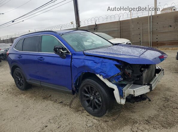 2HKRS6H81RH809103 2024 HONDA CR-V Синий Вид спереди