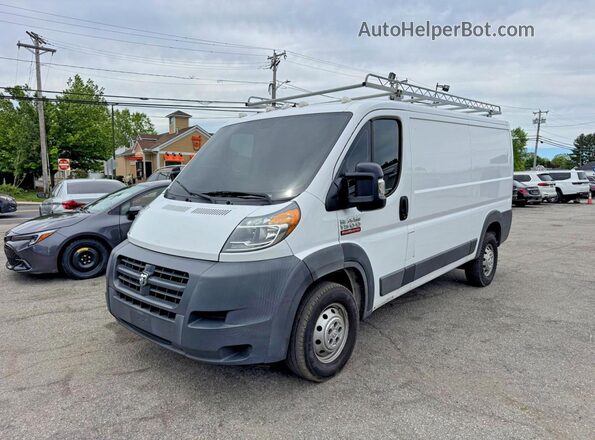 3C6TRVAG0HE513562 2017 RAM PROMASTER Белый Задняя правая четверть
