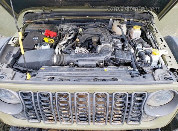 1C6RJTBG5TL157520 2026 JEEP GLADIATOR Зеленый Вид задней части салона