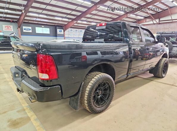 1C6RR7GT1GS245479 2016 RAM 1500 Черный Передняя правая четверть