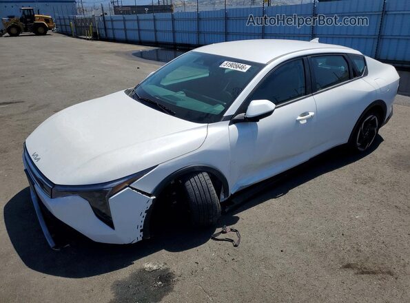 3KPFU4DE4SE230257 2025 KIA K4 White Передня ліва чверть