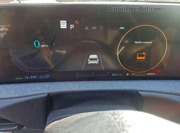 KNDC34LA6R5614289 2024 KIA EV6 Красный Вид задних сидений