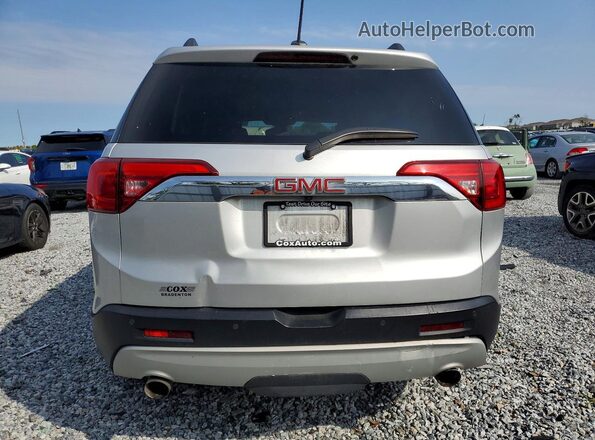 1GKKNMLSXHZ220109 2017 GMC ACADIA Серебряный Вид салона спереди