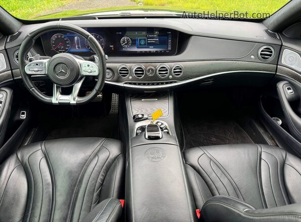 WDDUG8JB8KA453250 2019 MERCEDES-BENZ S Black Dashboard view