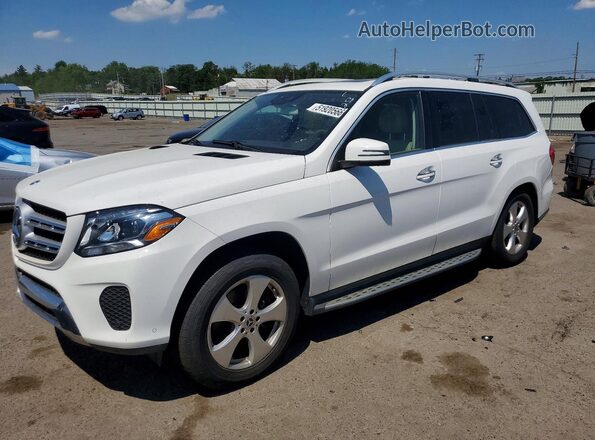 4JGDF6EE8HA957968 2017 MERCEDES-BENZ GLS White წინა მარცხენა ხედი სამი მეოთხედიდან