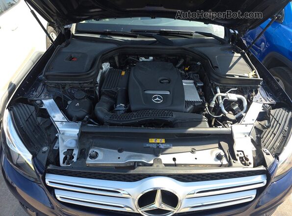 WDC0G4JB8KV170173 2019 MERCEDES-BENZ GLC-CLASS Синий Вид панели приборов