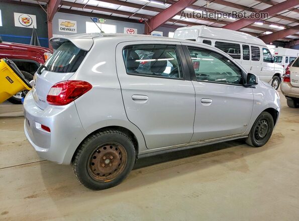 ML32A3HJ8JH000211 2018 MITSUBISHI MIRAGE Серебряный Передняя правая четверть