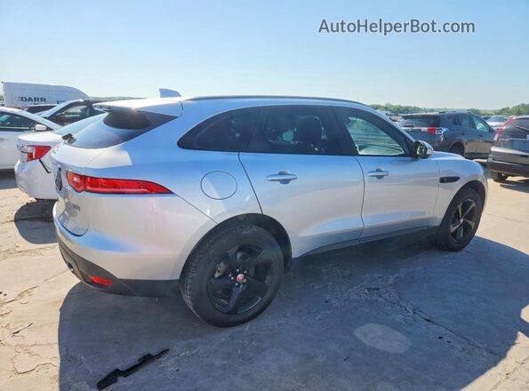 SADCJ2FX1JA265892 2018 JAGUAR F-PACE Серебряный Передняя правая четверть