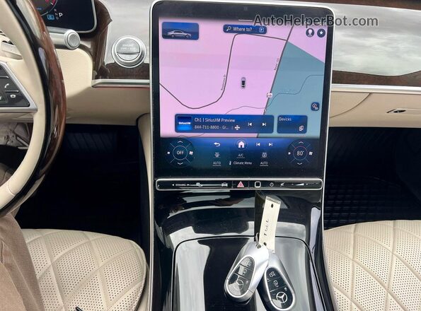 W1K6G7GB6MA045696 2021 MERCEDES-BENZ S Белый Вид подкапотного пространства