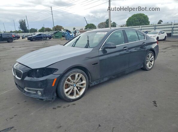WBA5B1C53GG130446 2016 BMW 5 SERIES Silver Tył lewy