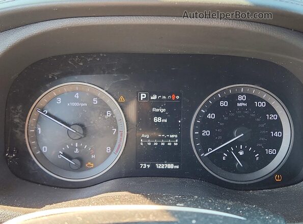 KM8J33A23GU239506 2016 HYUNDAI TUCSON Gray Vista de los asientos traseros