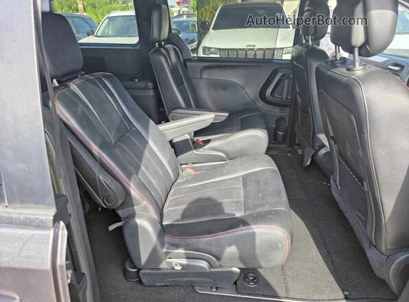 2C4RDGEGXKR760102 2019 DODGE GRAND Серый Вид салона спереди