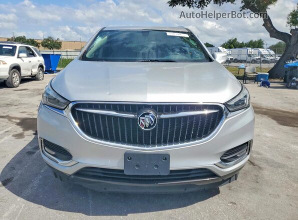 5GAERBKW5KJ182902 2019 BUICK ENCLAVE Серебряный Вид сзади
