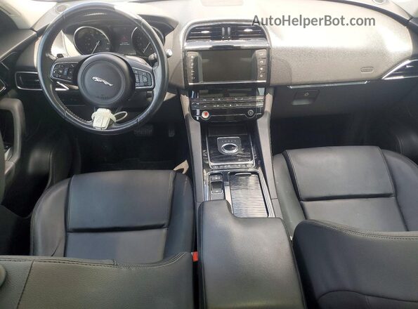 SADCJ2FXXJA322266 2018 JAGUAR F-PACE White Widok zestawu wskaźników