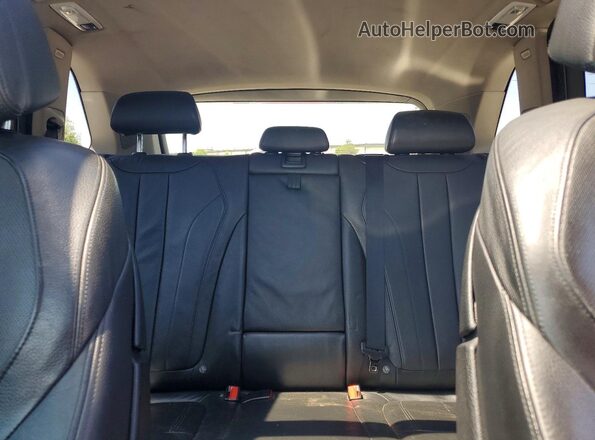 5UXKT0C5XG0S75326 2016 BMW X5 Черный Вид задней части салона