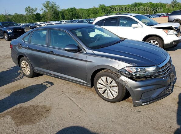 3VWC57BU3KM055126 2019 VOLKSWAGEN JETTA Серый Вид спереди
