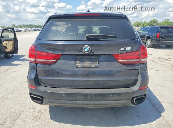 5UXKR0C59G0P29614 2016 BMW X5 Черный Вид салона спереди