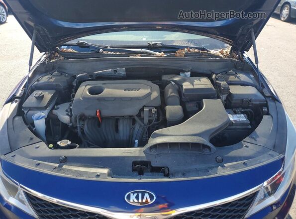 5XXGT4L35GG003018 2016 KIA OPTIMA Синий Вид подкапотного пространства