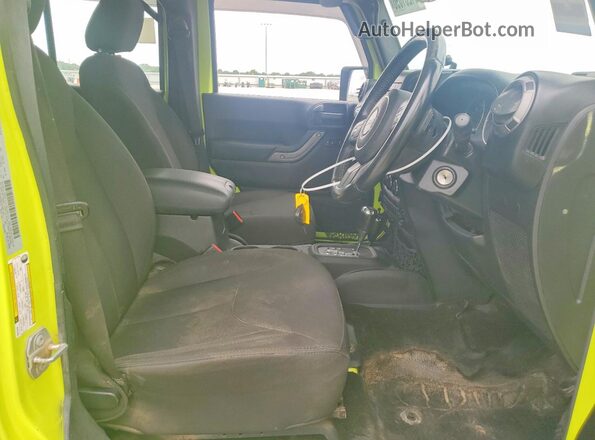 1C4BJWKG5GL321463 2016 JEEP WRANGLER Зеленый Вид панели приборов