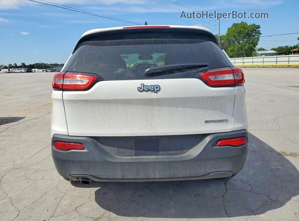 1C4PJLAB0HW559148 2017 JEEP CHEROKEE White წინა სალონის ხედი
