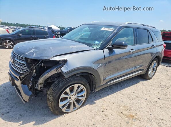 1FMSK8FH0PGA59903 2023 FORD EXPLORER Серый Передняя левая четверть