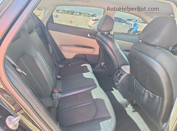 5XXGU4L31GG044534 2016 KIA OPTIMA Черный Вид задней части салона