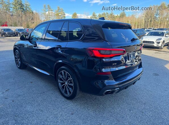 5UXJU4C07LLE45304 2020 BMW X5 Синий Задняя правая четверть