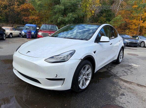 5YJYGDEE5MF295078 2021 TESLA MODEL Белый Задняя правая четверть