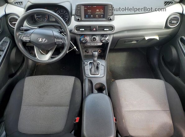 KM8K12AA1MU723214 2021 HYUNDAI KONA Черный Вид щитка приборов