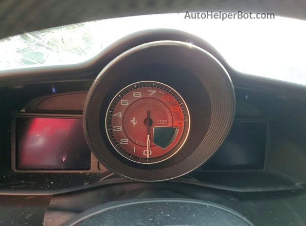 ZFF79ALA5G0217425 2016 FERRARI ALL OTHER Red უკანა სავარძლების ხედი