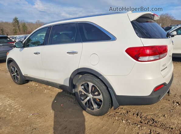 5XYPHDA51JG411086 2018 KIA SORENTO Белый Задняя правая четверть