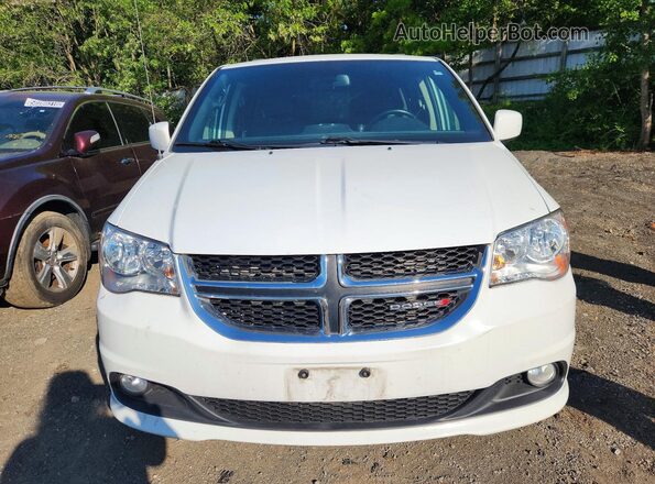 2C4RDGCG0KR623141 2019 DODGE CARAVAN White Вид ззаду