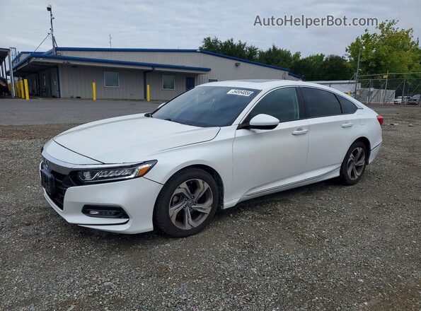 1HGCV1F49KA033771 2019 HONDA ACCORD White Tył lewy