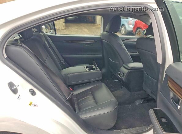 JTHBK1GG6G2214595 2016 LEXUS ES350 White Widok wnętrza z przodu