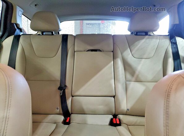 YV140MEK7G1314343 2016 VOLVO V60 Синий Вид задней части салона