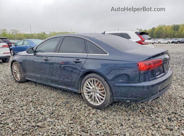 WAUGFAFC7GN132557 2016 AUDI A6 Синий Задняя правая четверть