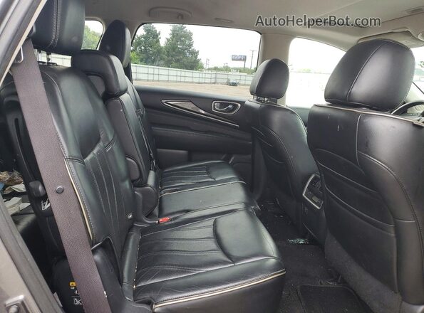 5N1DL0MM4HC510475 2017 INFINITI QX60 Charcoal Widok komory silnika