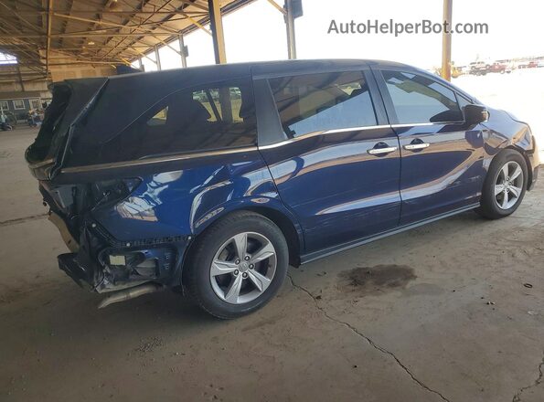 5FNRL6H7XLB055323 2020 HONDA ODYSSEY Blue Передня права чверть