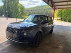 2018 Land Rover Range Rover Supercharged Черный vin: SALGS5RE2JA382234