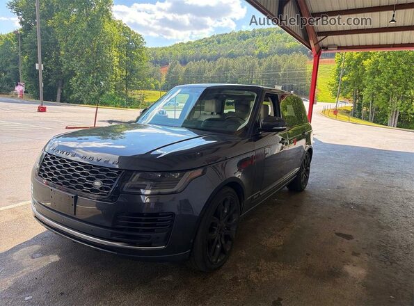 SALGS5RE2JA382234 2018 LAND ROVER RANGE Черный Задняя левая четверть