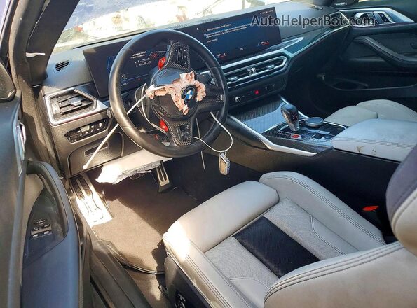 WBS43AZ05RCR90147 2024 BMW M4 Синий Вид щитка приборов