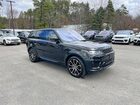2019 Land Rover Range Rover Sport Supercharged Dynamic Черный vin: SALWR2RE3KA819794