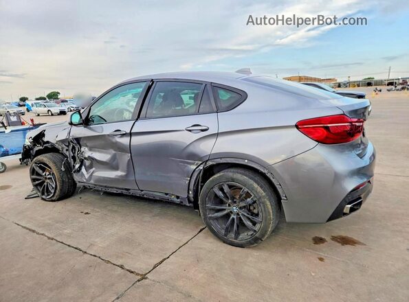 5UXKU0C59K0S97436 2019 BMW X6 Серый Задняя правая четверть